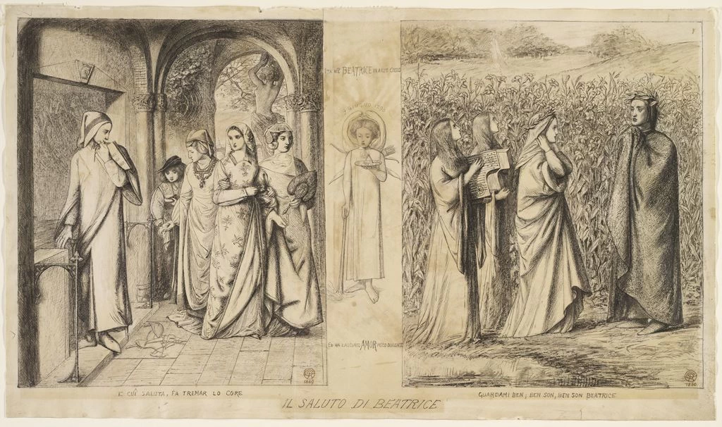 Il saluto di Beatrice - Fogg Art Museum, Cambridge 1